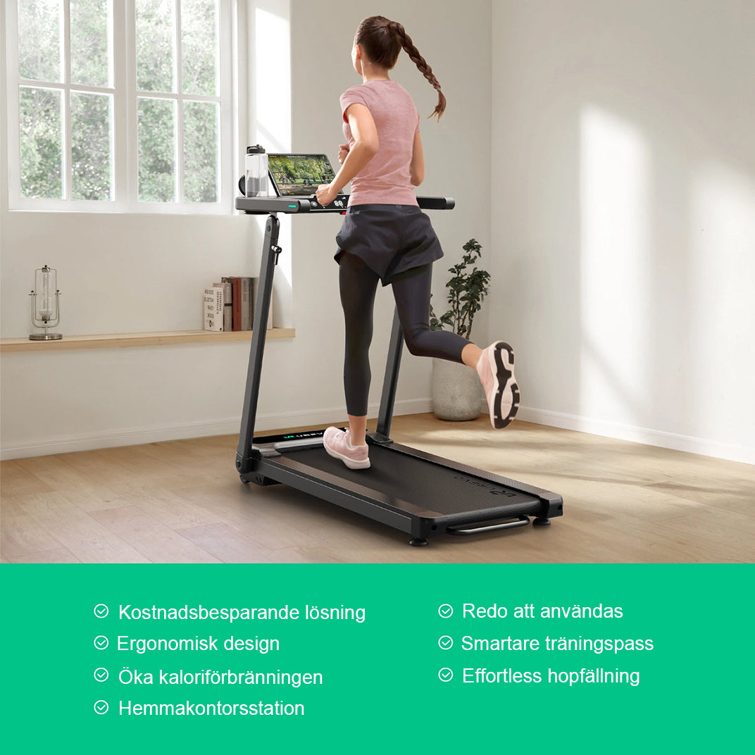 UREVO Foldi 3S Auto-inclined löpband 420 x 1080 mm 12 km/t