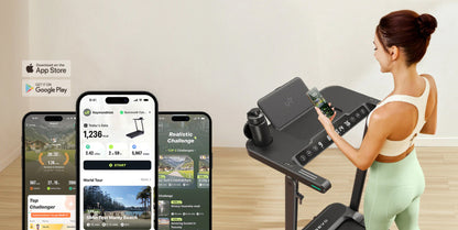 UREVO Foldi 3S Auto-inclined löpband 420 x 1080 mm 12 km/t