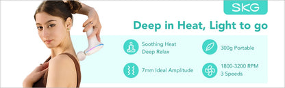 SKG massage gun F5 White