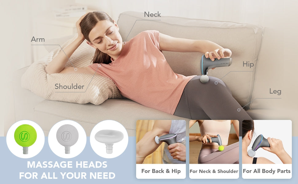 SKG massage gun F5 gray